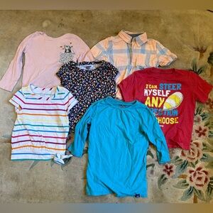 Mixed Lot of Size 4 Kids Shirts